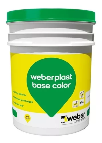 WEBERPLAST BASE C GRIS PLOMO X 20 KG