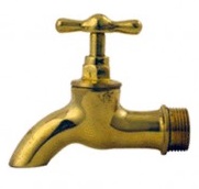 CANILLA SERVICIO 13MM BRONCE