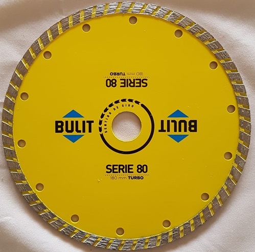 DISCO DIAMANTADO TURBO 7" SERIE 80 BULIT