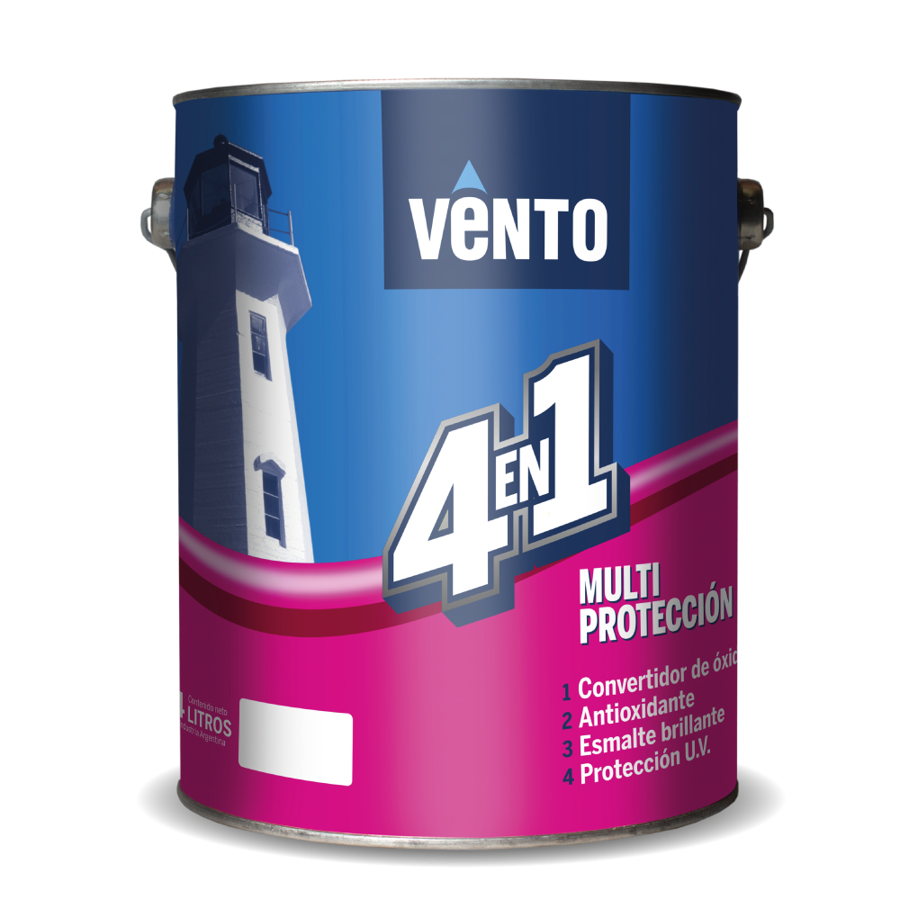 CUATRO EN 1 VENTO COLOR NEGRO X  20 LTS