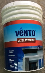 LATEX EXTERIOR VENTO BLANCO X  1LT